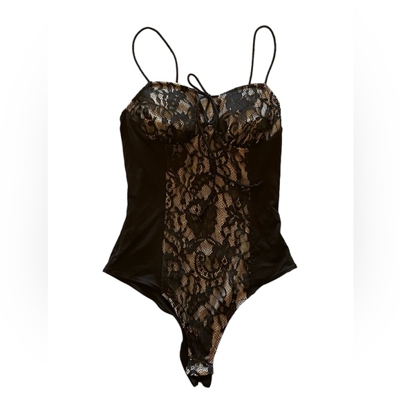 SHEIN Black Lace Bodysuit Size S in Good Condition. - Picture 3 of 8
